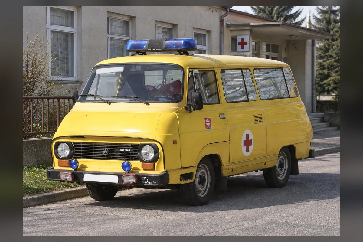 Škoda 1203 sanitka – fotografie 1